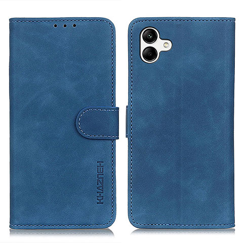 Handytasche Stand Schutzhülle Flip Leder Hülle K06Z für Samsung Galaxy A04 4G Blau