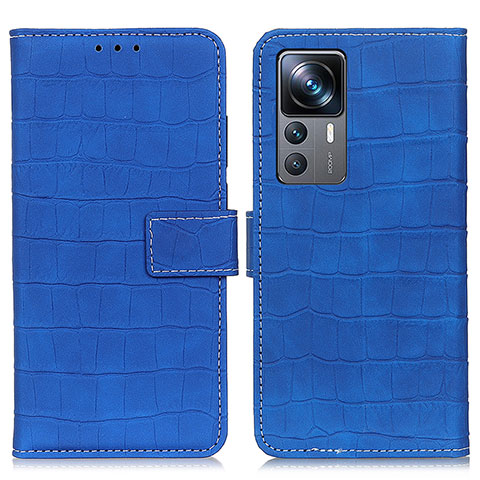 Handytasche Stand Schutzhülle Flip Leder Hülle K07Z für Xiaomi Mi 12T 5G Blau