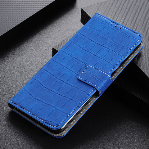 Handytasche Stand Schutzhülle Flip Leder Hülle K07Z für Xiaomi Redmi Note 11 SE India 4G Blau