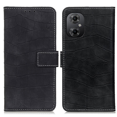 Handytasche Stand Schutzhülle Flip Leder Hülle K07Z für Xiaomi Redmi Note 11R 5G Schwarz