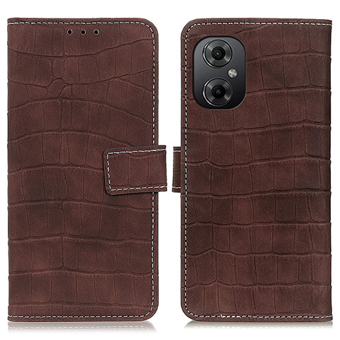 Handytasche Stand Schutzhülle Flip Leder Hülle K07Z für Xiaomi Redmi Note 12R Pro 5G Braun