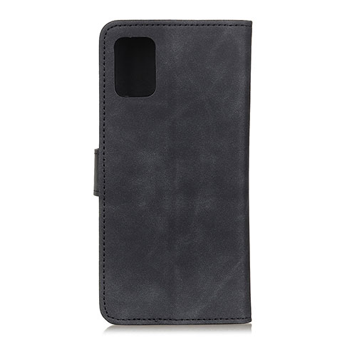 Handytasche Stand Schutzhülle Flip Leder Hülle K09Z für Oppo Find X3 5G Schwarz