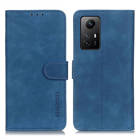 Handytasche Stand Schutzhülle Flip Leder Hülle K09Z für Xiaomi Redmi Note 12S Blau