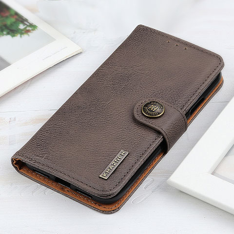 Handytasche Stand Schutzhülle Flip Leder Hülle KZ2 für Huawei Mate 60 Pro Grau