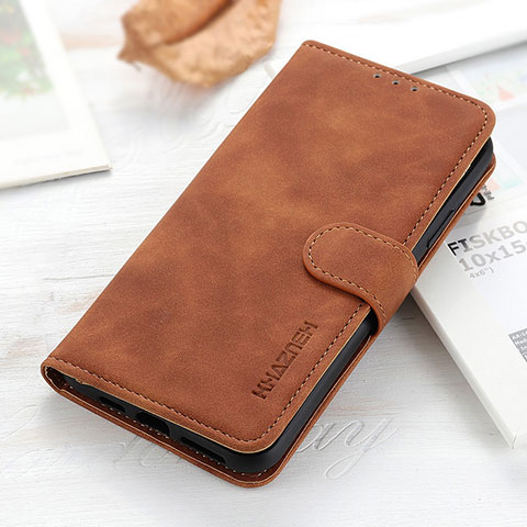 Handytasche Stand Schutzhülle Flip Leder Hülle KZ3 für Huawei Honor 60 5G Braun