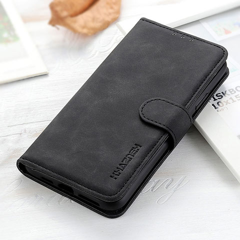 Handytasche Stand Schutzhülle Flip Leder Hülle KZ3 für Huawei Nova Y90 Schwarz