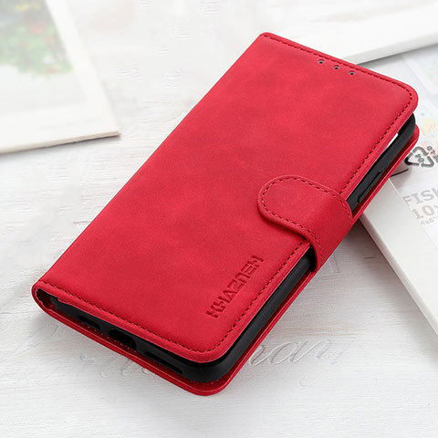 Handytasche Stand Schutzhülle Flip Leder Hülle KZ3 für Xiaomi Redmi Note 13 Pro+ Plus 5G Rot