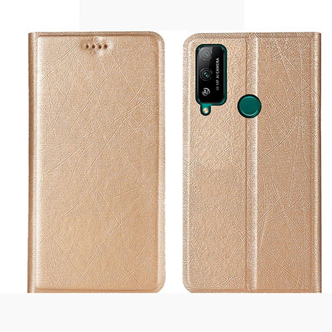 Handytasche Stand Schutzhülle Flip Leder Hülle L01 für Huawei Honor Play4T Gold