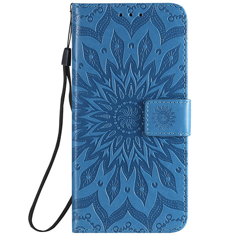 Handytasche Stand Schutzhülle Flip Leder Hülle L01 für Nokia 2.3 Hellblau