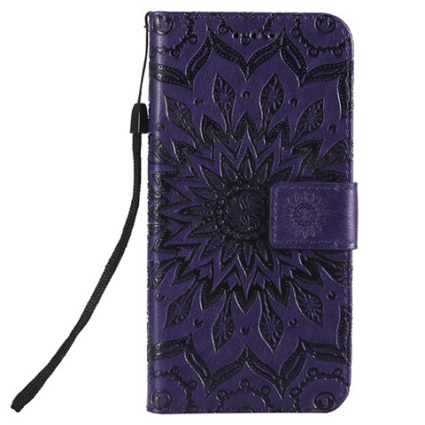 Handytasche Stand Schutzhülle Flip Leder Hülle L01 für Nokia 2.3 Violett