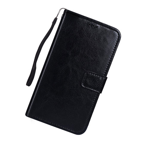 Handytasche Stand Schutzhülle Flip Leder Hülle L01 für Samsung Galaxy A91 Schwarz