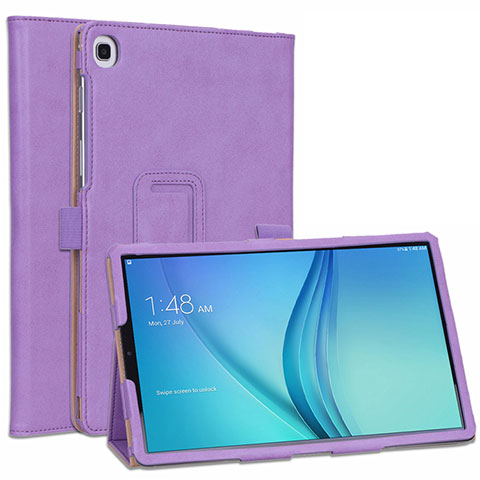 Handytasche Stand Schutzhülle Flip Leder Hülle L01 für Samsung Galaxy Tab S5e 4G 10.5 SM-T725 Violett