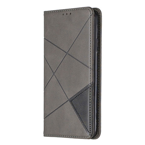 Handytasche Stand Schutzhülle Flip Leder Hülle L01 für Sony Xperia L4 Grau