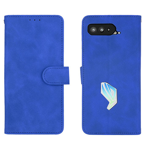 Handytasche Stand Schutzhülle Flip Leder Hülle L01Z für Asus ROG Phone 5 Pro Blau