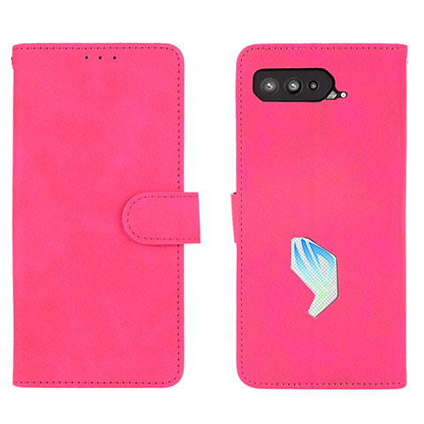 Handytasche Stand Schutzhülle Flip Leder Hülle L01Z für Asus ROG Phone 5s Pink