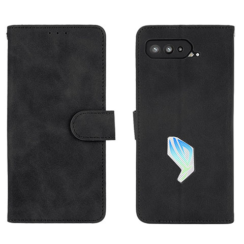 Handytasche Stand Schutzhülle Flip Leder Hülle L01Z für Asus ROG Phone 5s Pro Schwarz