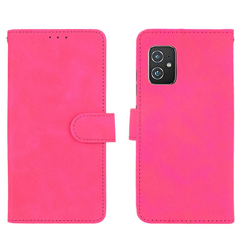 Handytasche Stand Schutzhülle Flip Leder Hülle L01Z für Asus ZenFone 8 Mini Pink