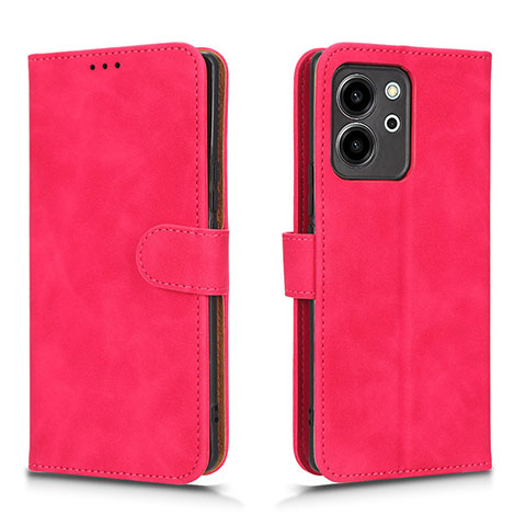 Handytasche Stand Schutzhülle Flip Leder Hülle L01Z für Huawei Honor 80 SE 5G Pink