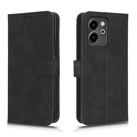 Handytasche Stand Schutzhülle Flip Leder Hülle L01Z für Huawei Honor 80 SE 5G Schwarz