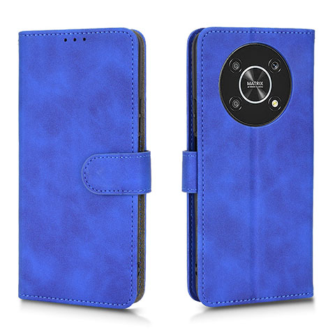 Handytasche Stand Schutzhülle Flip Leder Hülle L01Z für Huawei Honor Magic4 Lite 5G Blau