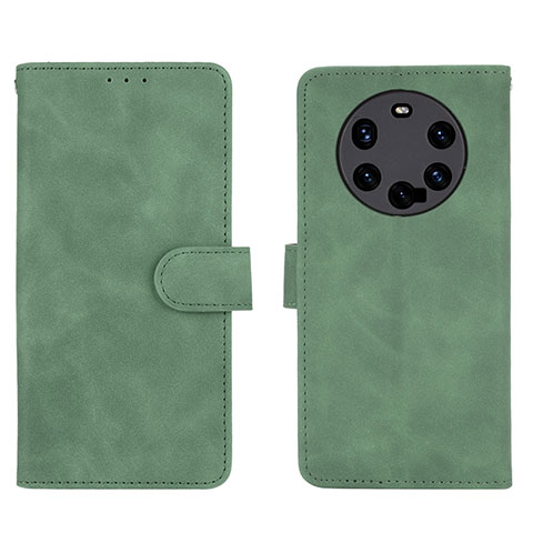 Handytasche Stand Schutzhülle Flip Leder Hülle L01Z für Huawei Mate 40 Pro+ Plus Grün