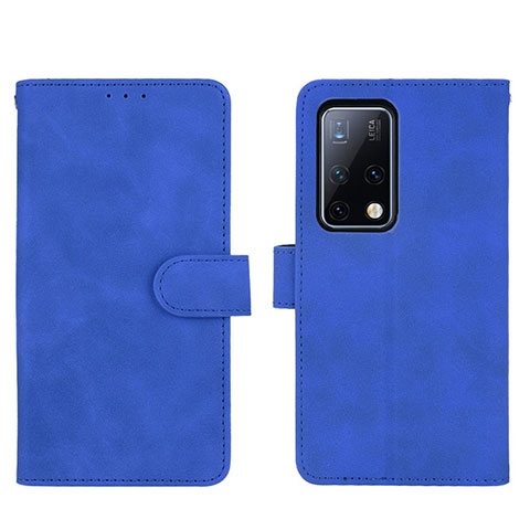 Handytasche Stand Schutzhülle Flip Leder Hülle L01Z für Huawei Mate X2 Blau