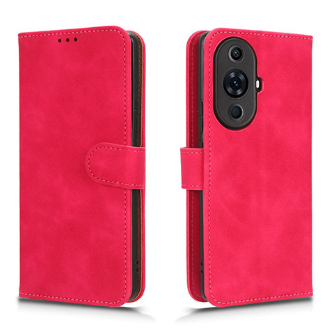 Handytasche Stand Schutzhülle Flip Leder Hülle L01Z für Huawei Nova 11 Pro Pink