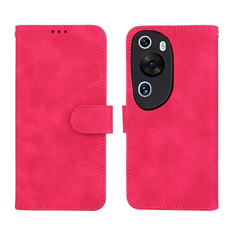 Handytasche Stand Schutzhülle Flip Leder Hülle L01Z für Huawei P60 Art Pink