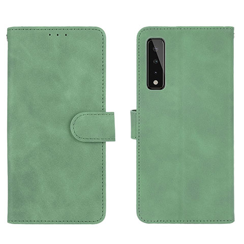 Handytasche Stand Schutzhülle Flip Leder Hülle L01Z für LG Stylo 7 Grün