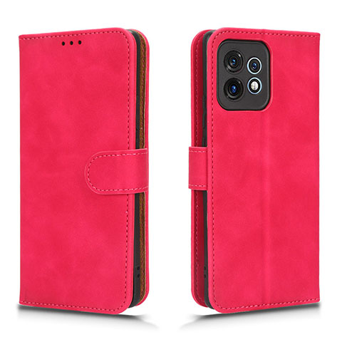 Handytasche Stand Schutzhülle Flip Leder Hülle L01Z für Motorola Moto Edge 40 Pro 5G Pink