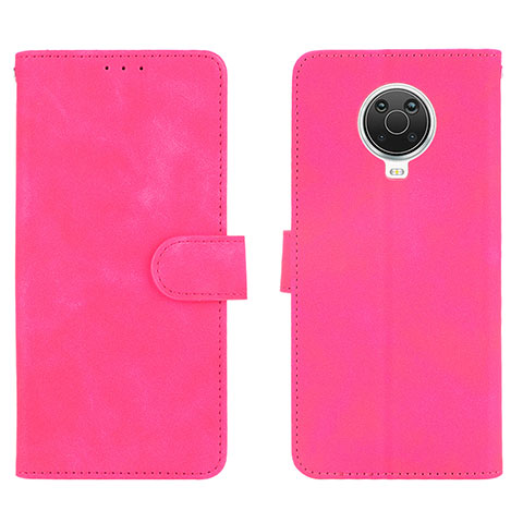 Handytasche Stand Schutzhülle Flip Leder Hülle L01Z für Nokia 6.3 Pink