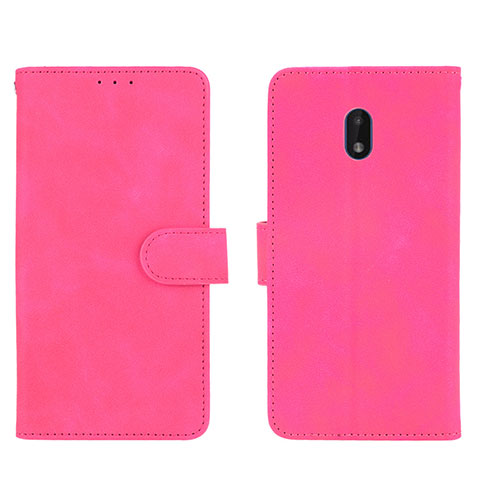 Handytasche Stand Schutzhülle Flip Leder Hülle L01Z für Nokia C01 Plus Pink