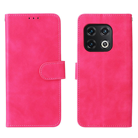 Handytasche Stand Schutzhülle Flip Leder Hülle L01Z für OnePlus 10 Pro 5G Pink