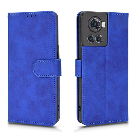 Handytasche Stand Schutzhülle Flip Leder Hülle L01Z für OnePlus 10R 5G Blau