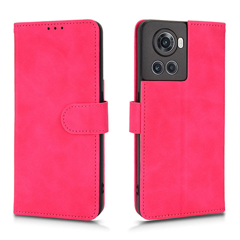 Handytasche Stand Schutzhülle Flip Leder Hülle L01Z für OnePlus 10R 5G Pink