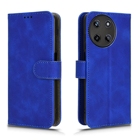 Handytasche Stand Schutzhülle Flip Leder Hülle L01Z für Realme 11 4G Blau