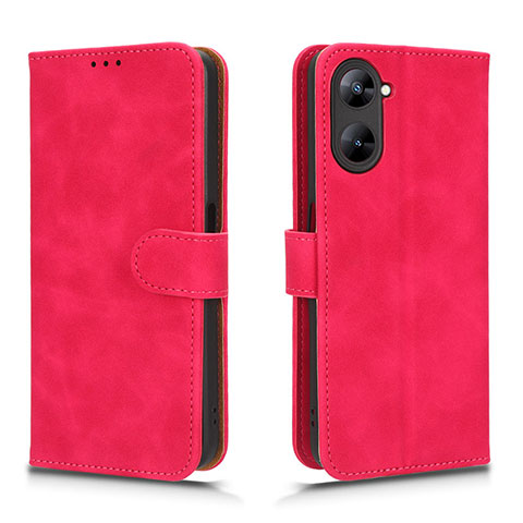 Handytasche Stand Schutzhülle Flip Leder Hülle L01Z für Realme Q5x 5G Pink