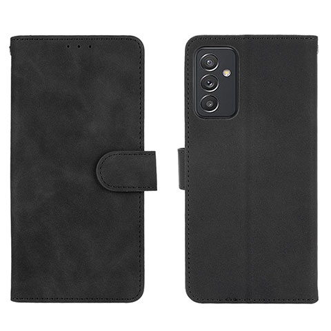 Handytasche Stand Schutzhülle Flip Leder Hülle L01Z für Samsung Galaxy A35 5G Schwarz