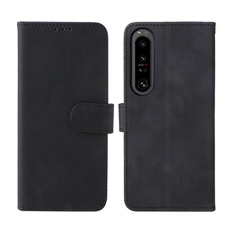 Handytasche Stand Schutzhülle Flip Leder Hülle L01Z für Sony Xperia 1 IV SO-51C Schwarz