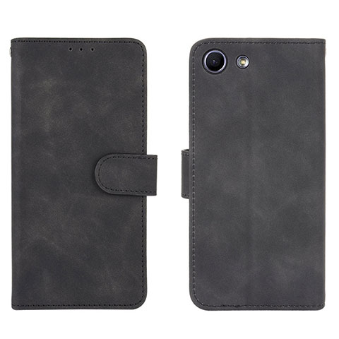 Handytasche Stand Schutzhülle Flip Leder Hülle L01Z für Sony Xperia Ace Schwarz