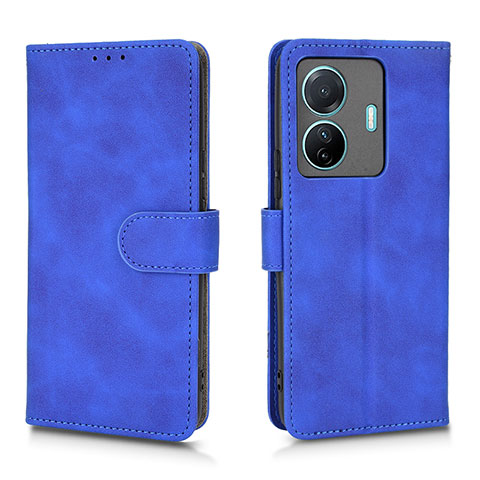 Handytasche Stand Schutzhülle Flip Leder Hülle L01Z für Vivo T1 Pro 5G Blau