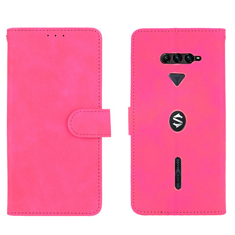 Handytasche Stand Schutzhülle Flip Leder Hülle L01Z für Xiaomi Black Shark 4 5G Pink