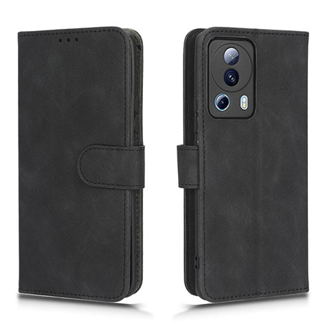 Handytasche Stand Schutzhülle Flip Leder Hülle L01Z für Xiaomi Mi 12 Lite NE 5G Schwarz