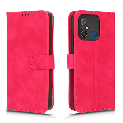 Handytasche Stand Schutzhülle Flip Leder Hülle L01Z für Xiaomi Poco C55 Pink
