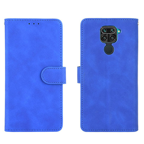 Handytasche Stand Schutzhülle Flip Leder Hülle L01Z für Xiaomi Redmi 10X 4G Blau