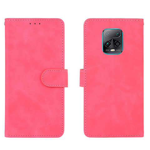 Handytasche Stand Schutzhülle Flip Leder Hülle L01Z für Xiaomi Redmi 10X 5G Pink