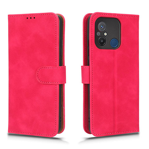 Handytasche Stand Schutzhülle Flip Leder Hülle L01Z für Xiaomi Redmi 11A 4G Pink