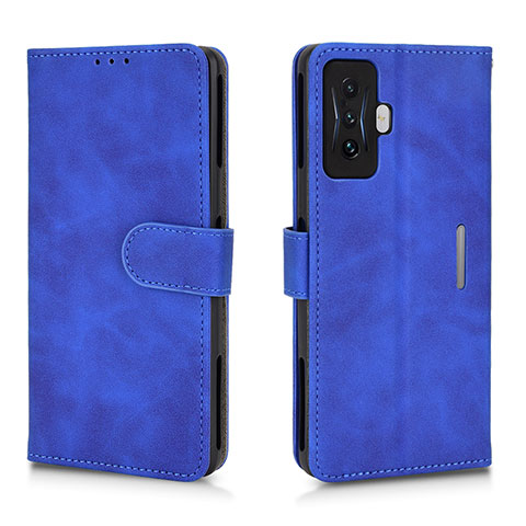 Handytasche Stand Schutzhülle Flip Leder Hülle L01Z für Xiaomi Redmi K50 Gaming AMG F1 5G Blau