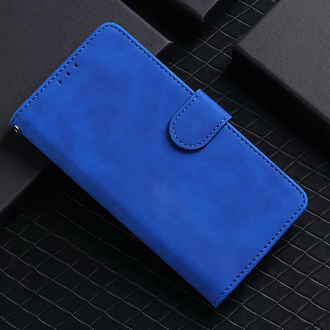 Handytasche Stand Schutzhülle Flip Leder Hülle L02 für Google Pixel 5 Blau