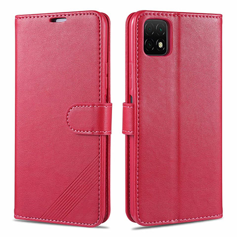 Handytasche Stand Schutzhülle Flip Leder Hülle L02 für Huawei Enjoy 20 5G Rot